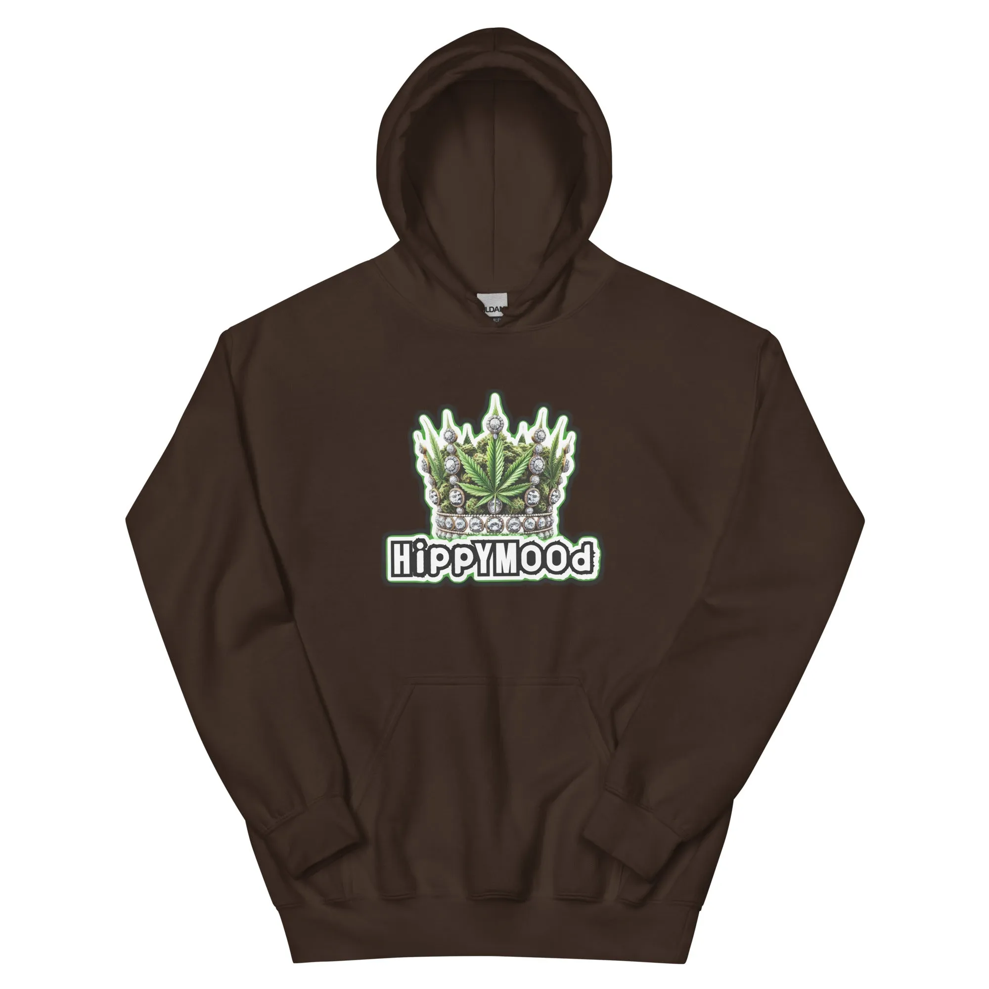 Cannabis Crown Pullover Hoodie