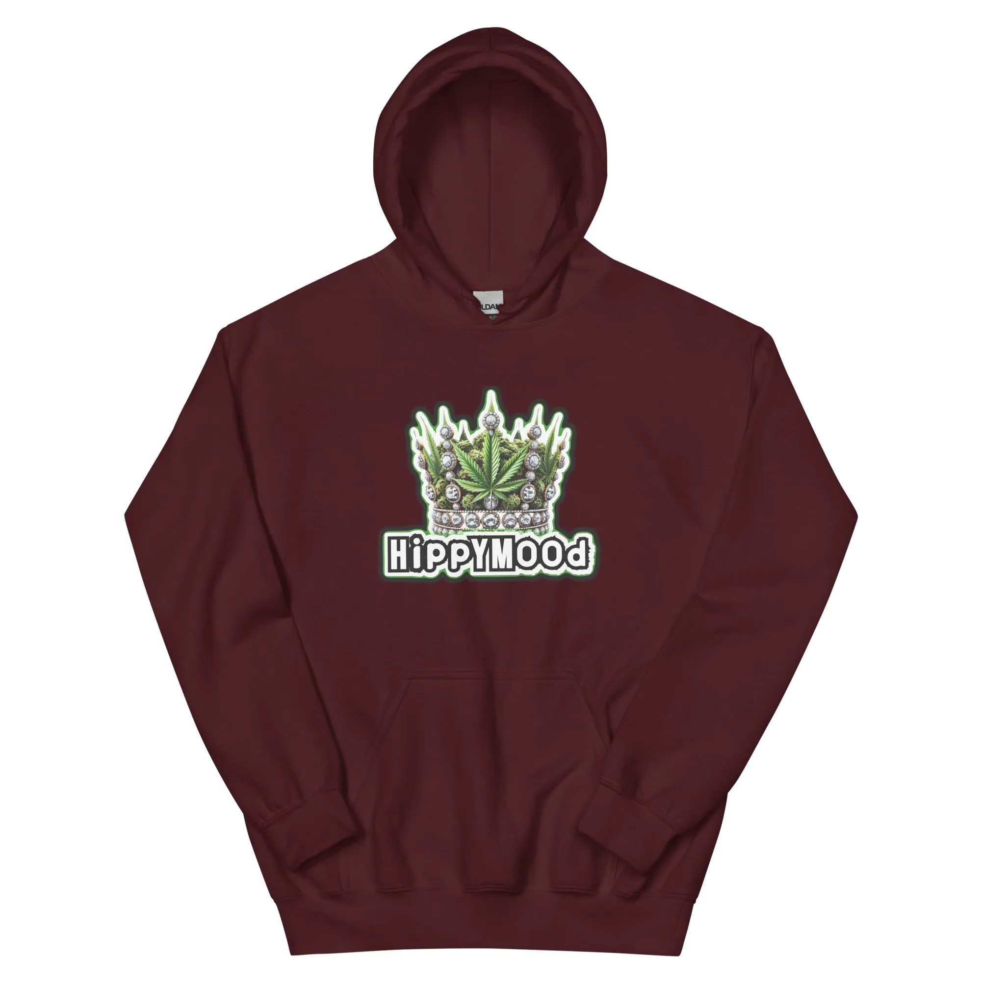 Cannabis Crown Pullover Hoodie