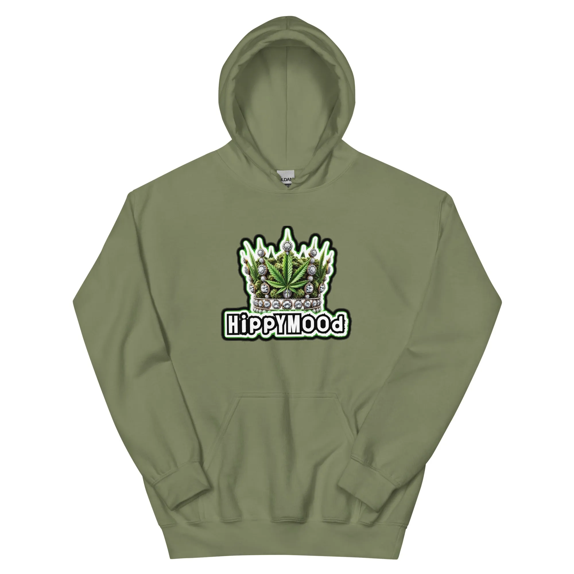 Cannabis Crown Pullover Hoodie