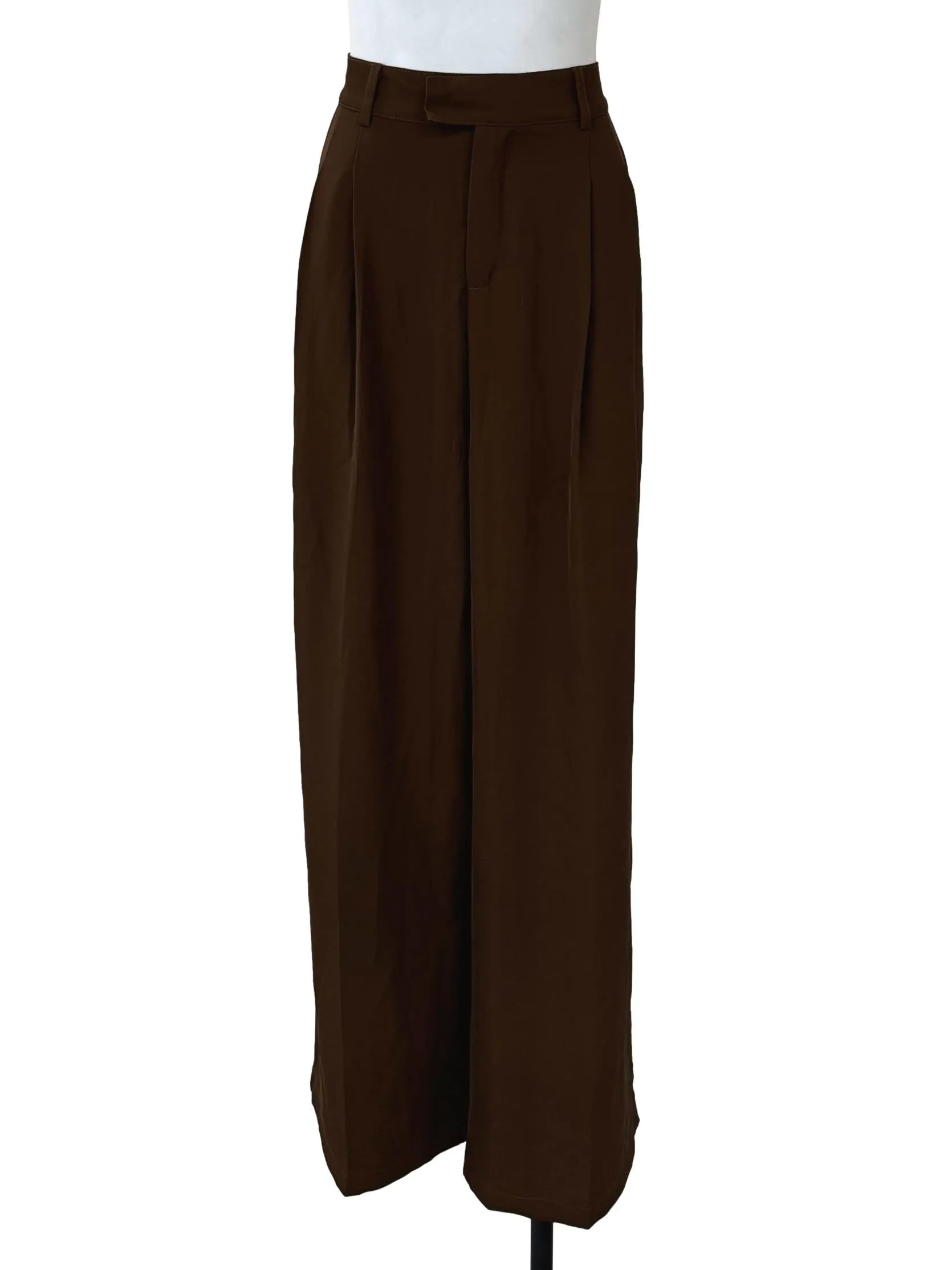 Caramel Brown Long Baggy Pants