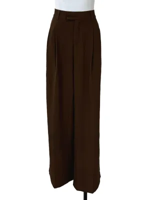 Caramel Brown Long Baggy Pants