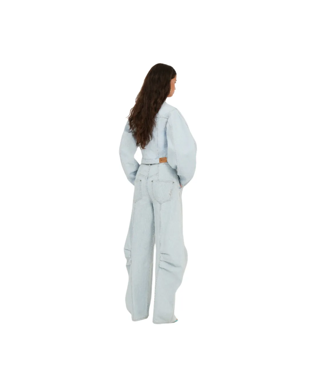 Cargo Denim Pants