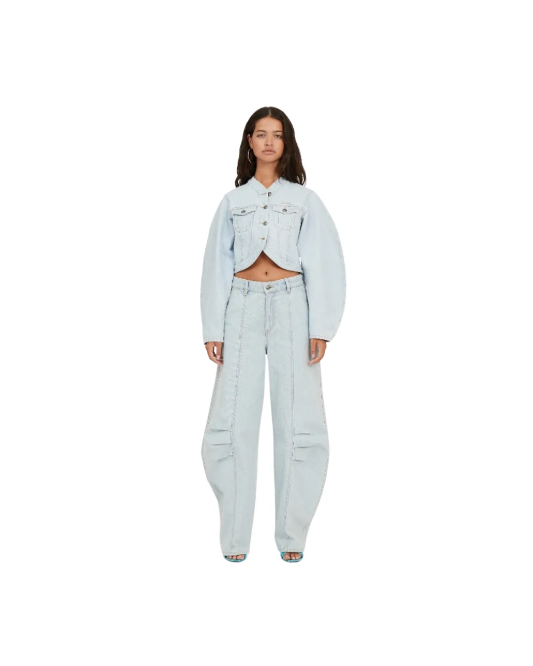 Cargo Denim Pants