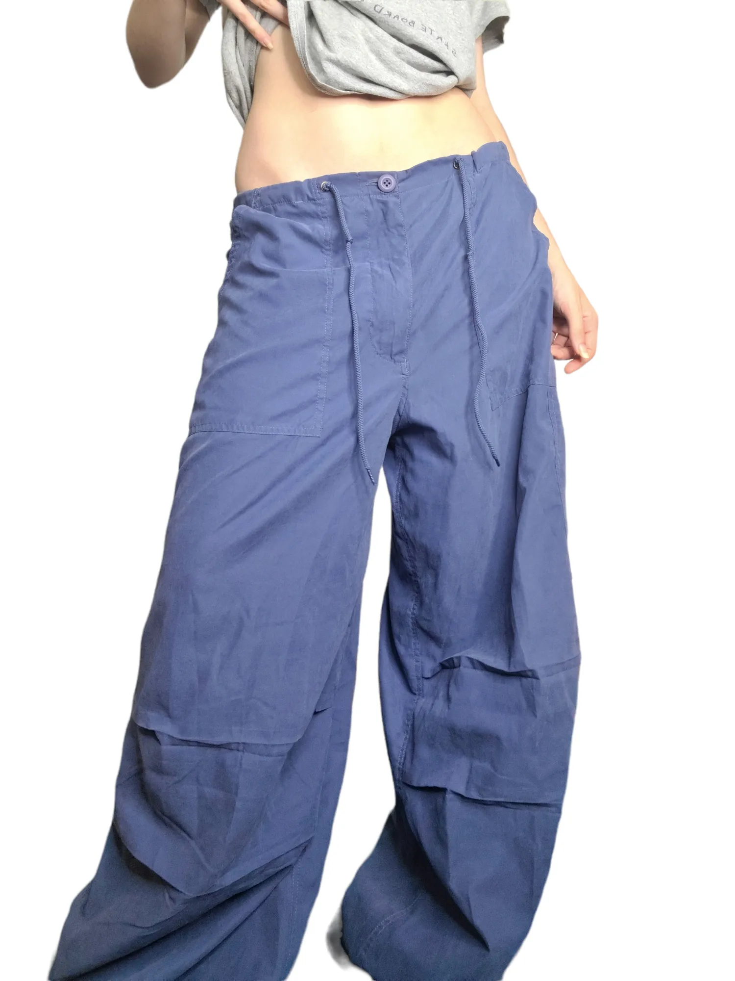 Cargo parachute bleu vintage
