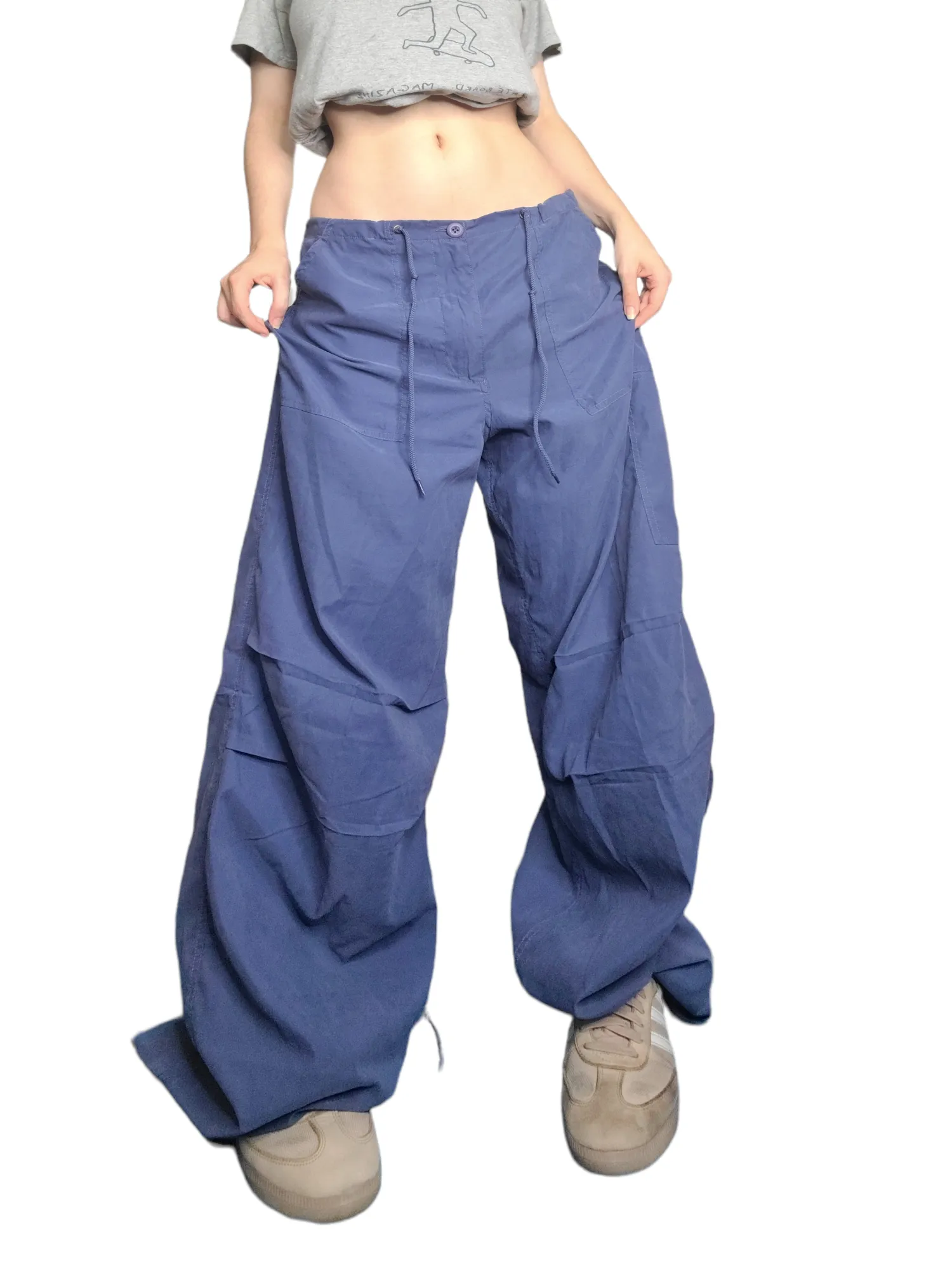 Cargo parachute bleu vintage