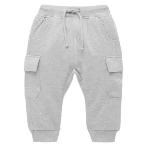 Cargo Trackpants - Grey Marle