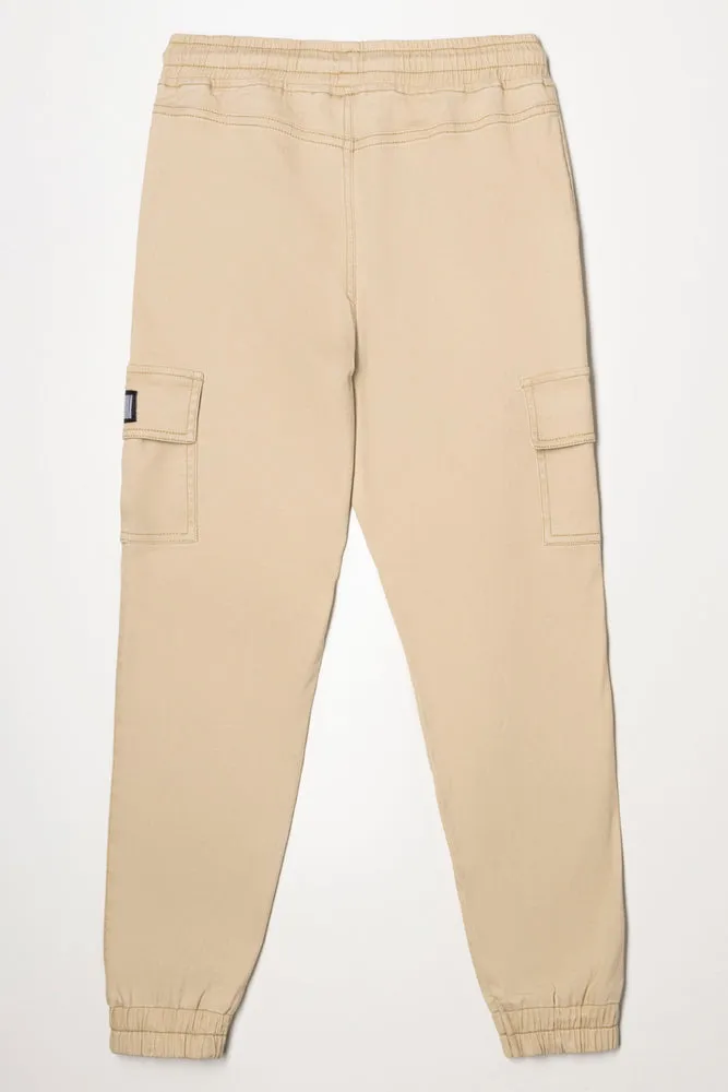 Cargo Trackpants Natural