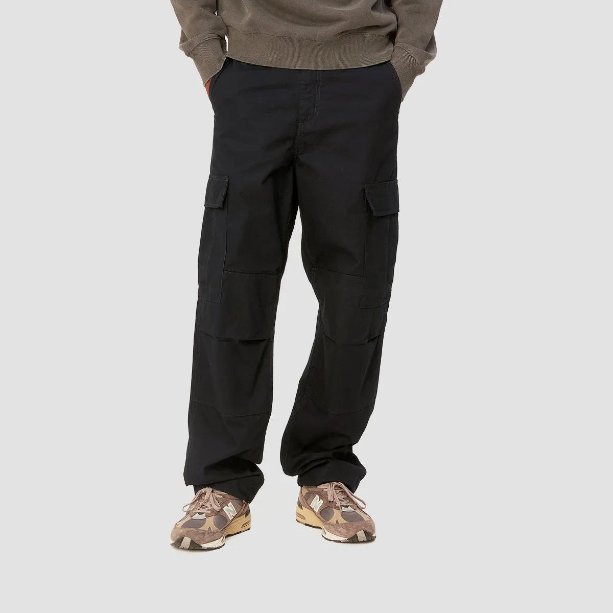 Carhartt WIP Regular Cargo Pants Black Rinsed
