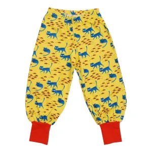 Cat - Lemon Chrome Baggy Pants - 1 Left Size 10-12 years