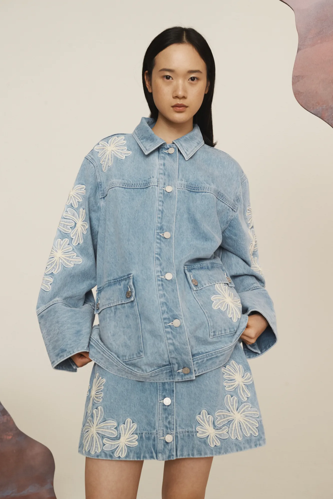 CHARLENE Denim Jacket