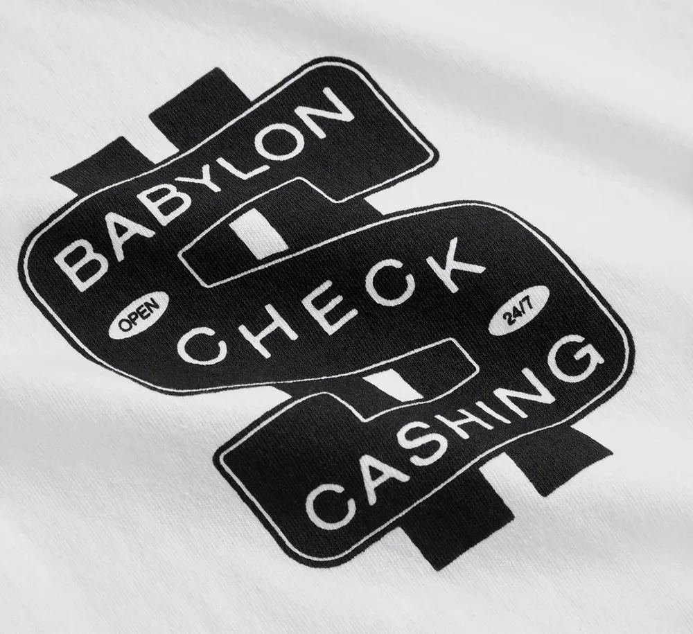 Check Cashing T-shirt