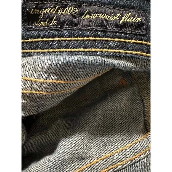 Citizens of Humanity Ingrid #002 Low Waist Flair Stretch, Size 26, Women's
