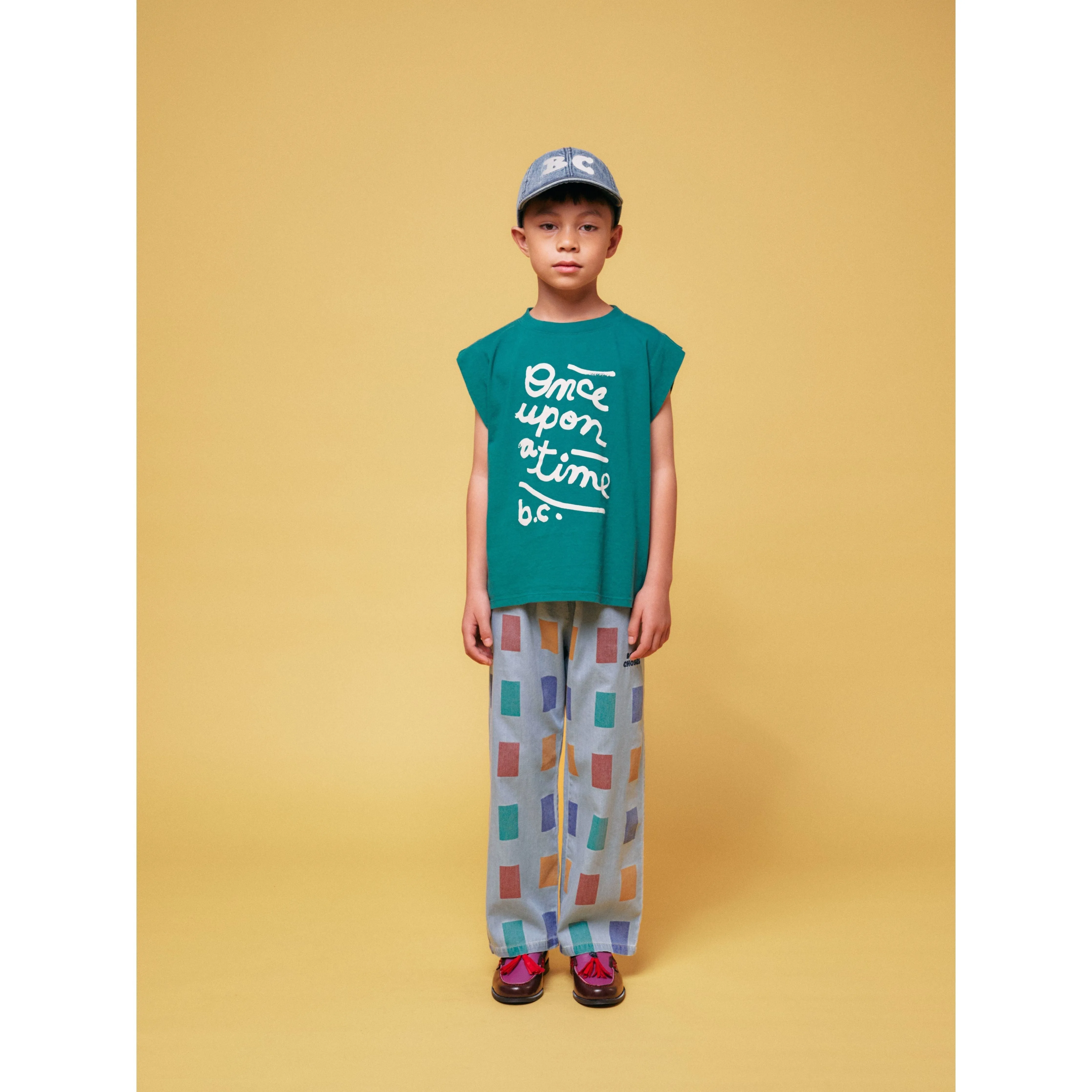 Color Game All Over Baggy Pants