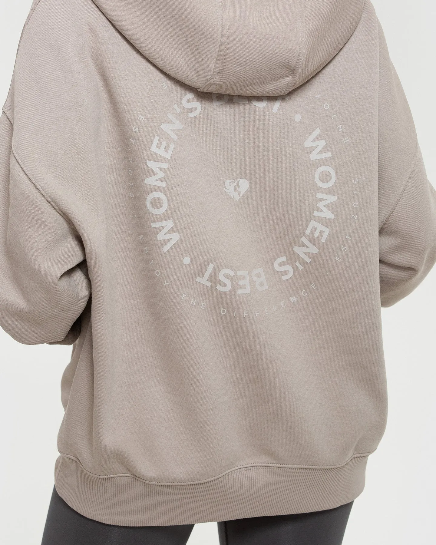 Comfort Oversized Graphic Hoodie | Buff