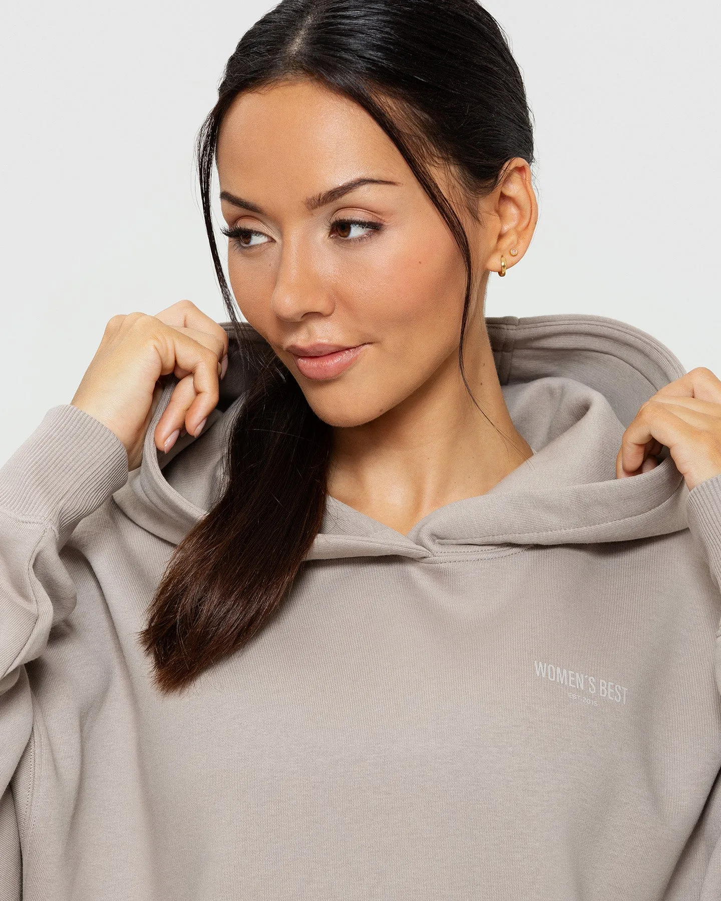 Comfort Oversized Graphic Hoodie | Buff