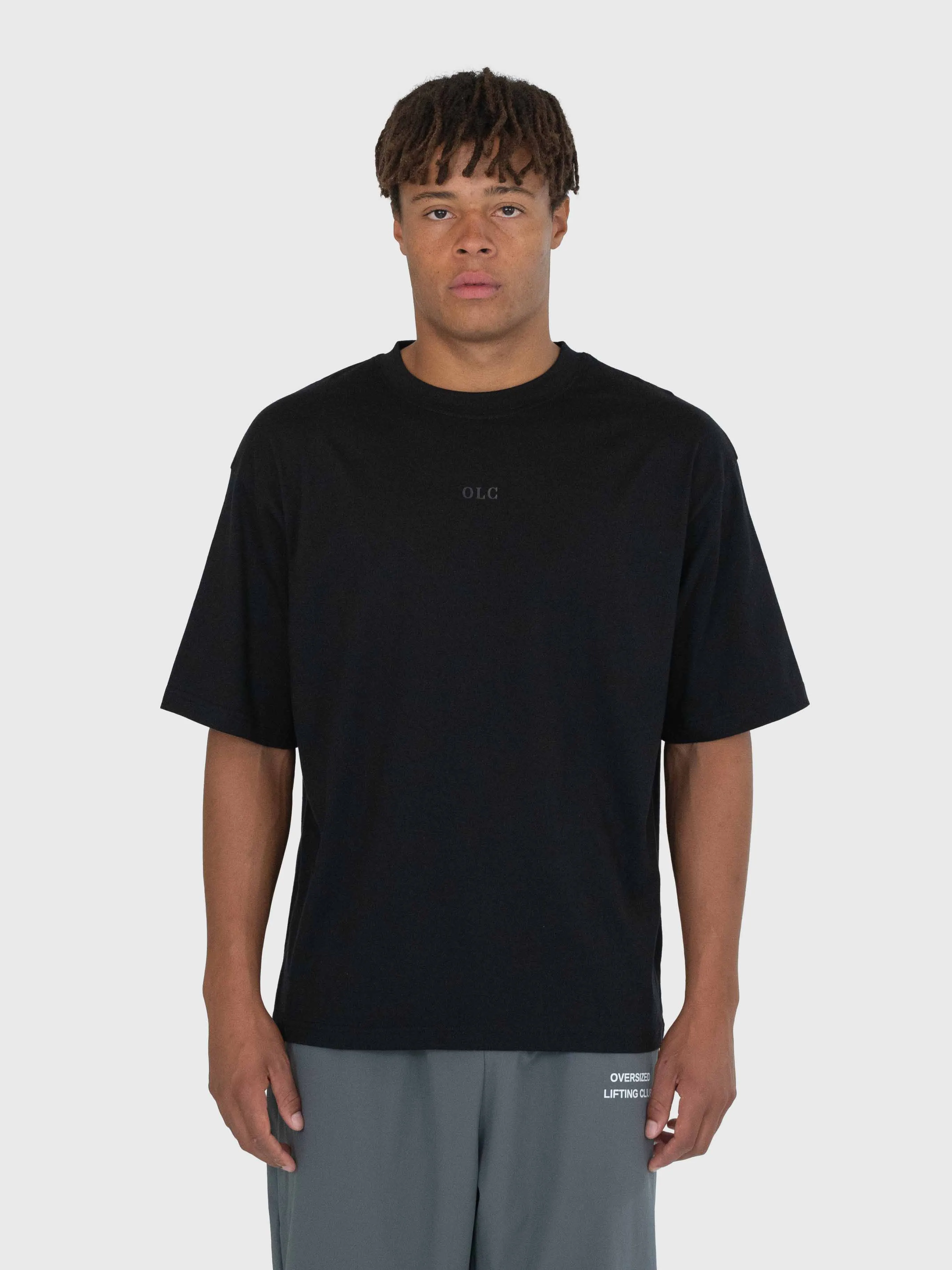 Confidence Box Tee - Black/White