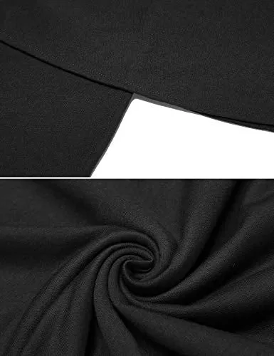 COOFANDY Men's Hooded Poncho Cape