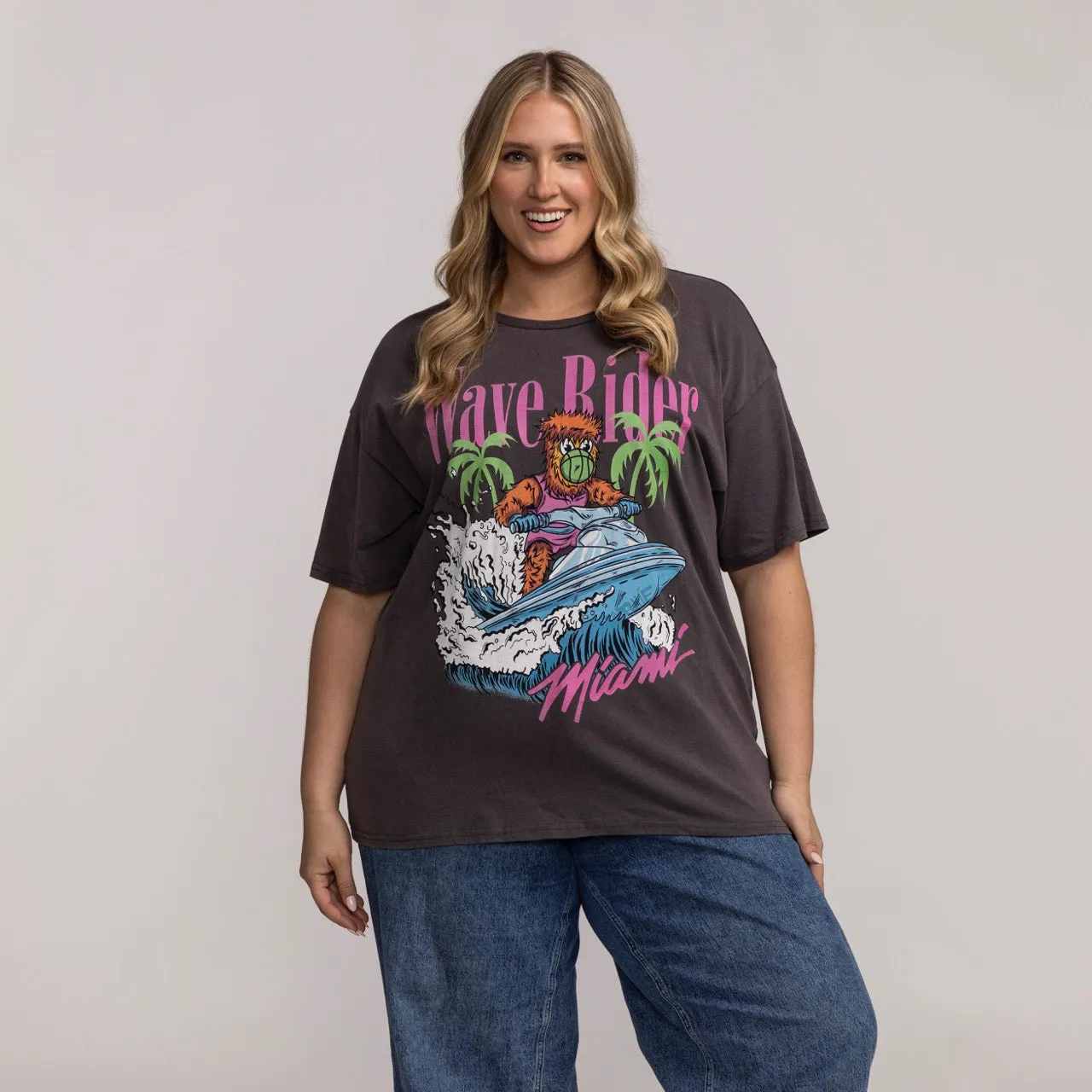 Court Culture Wave Rider Oversized Unisex Tee