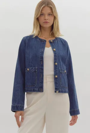Dark Denim Jacket