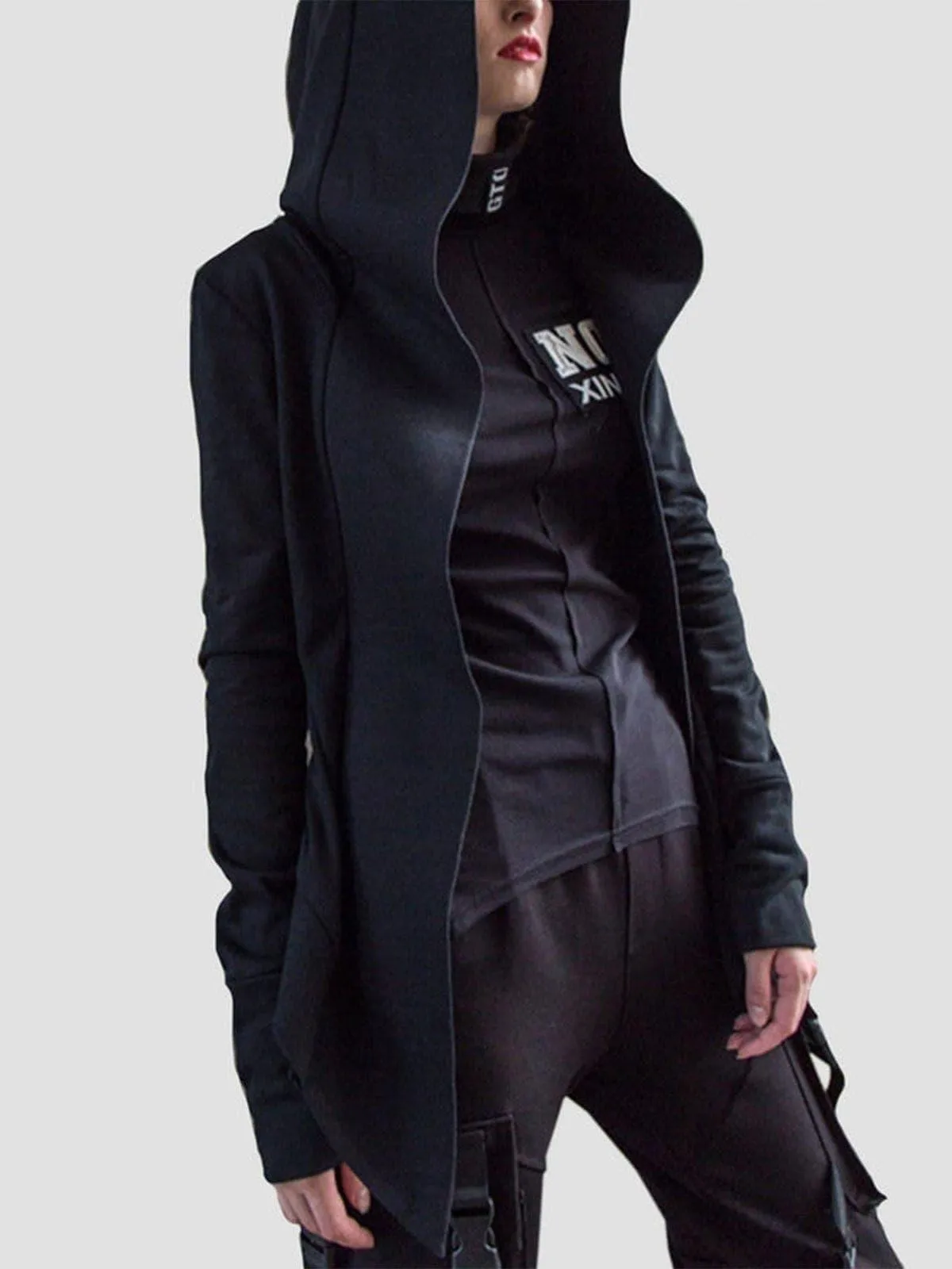 Dark Irregular Witch Cloak Cardigan Jacket