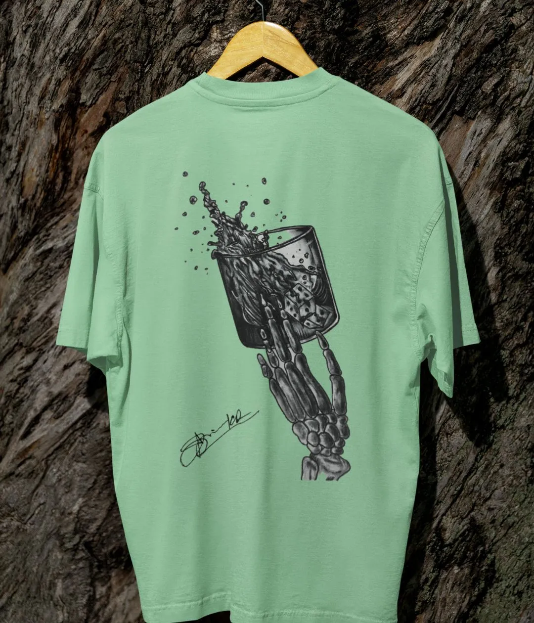 Death's Cheers - Terry Oversized T-Shirt
