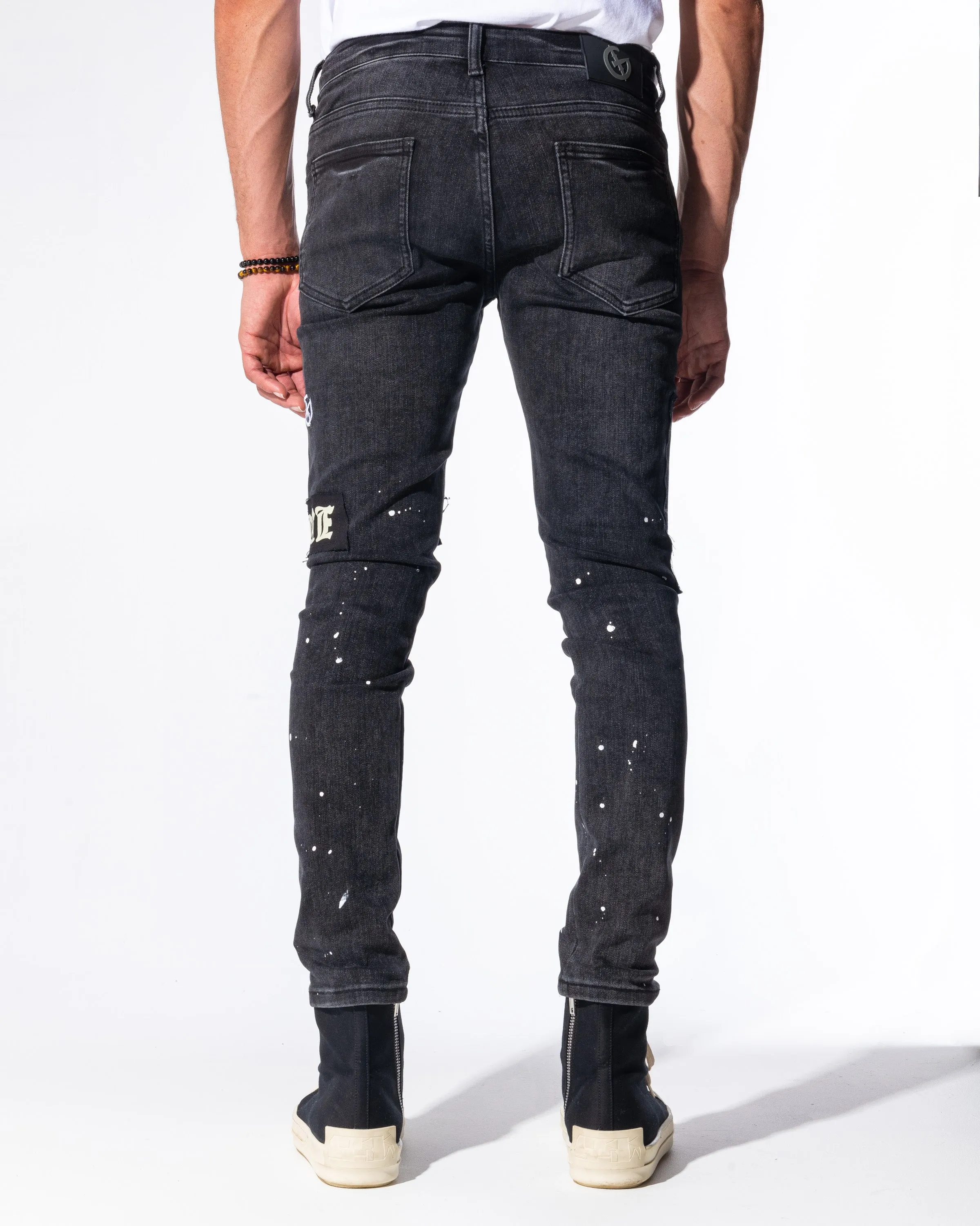 DECADENCE DENIM (JET BLACK/COMBO)