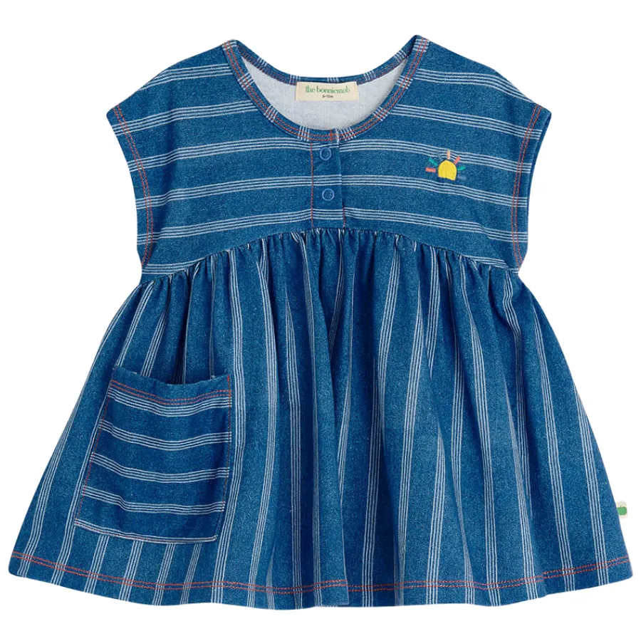 Denim Stripe Dress