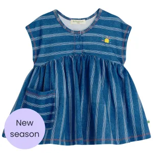 Denim Stripe Dress