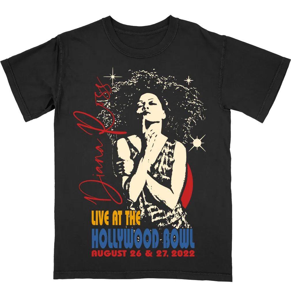 Diana Ross "Sparkles Hollywood Bowl" T-Shirt