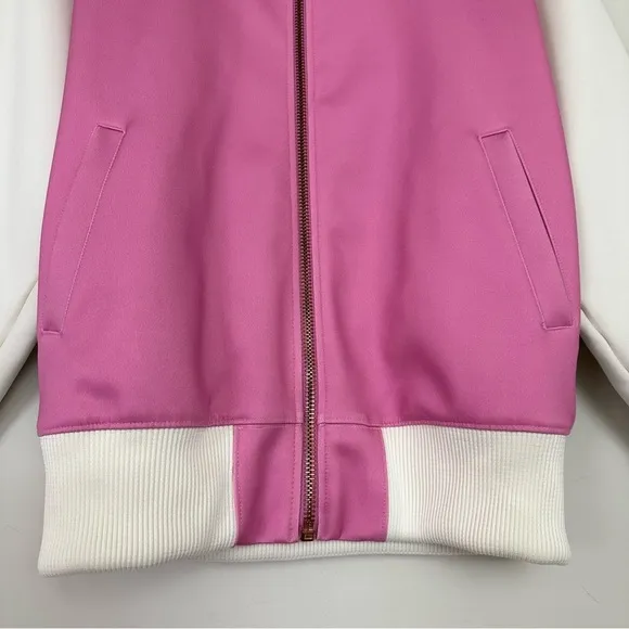 DIESEL G-Douglas Oversized Bomber Jacket Yoko Honda Dark Pink