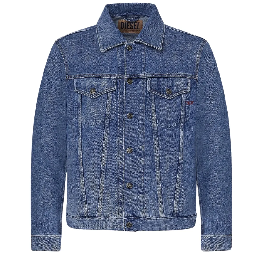 Diesel Mens Jacket D-Sal R01 Jacket Blue