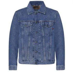 Diesel Mens Jacket D-Sal R01 Jacket Blue