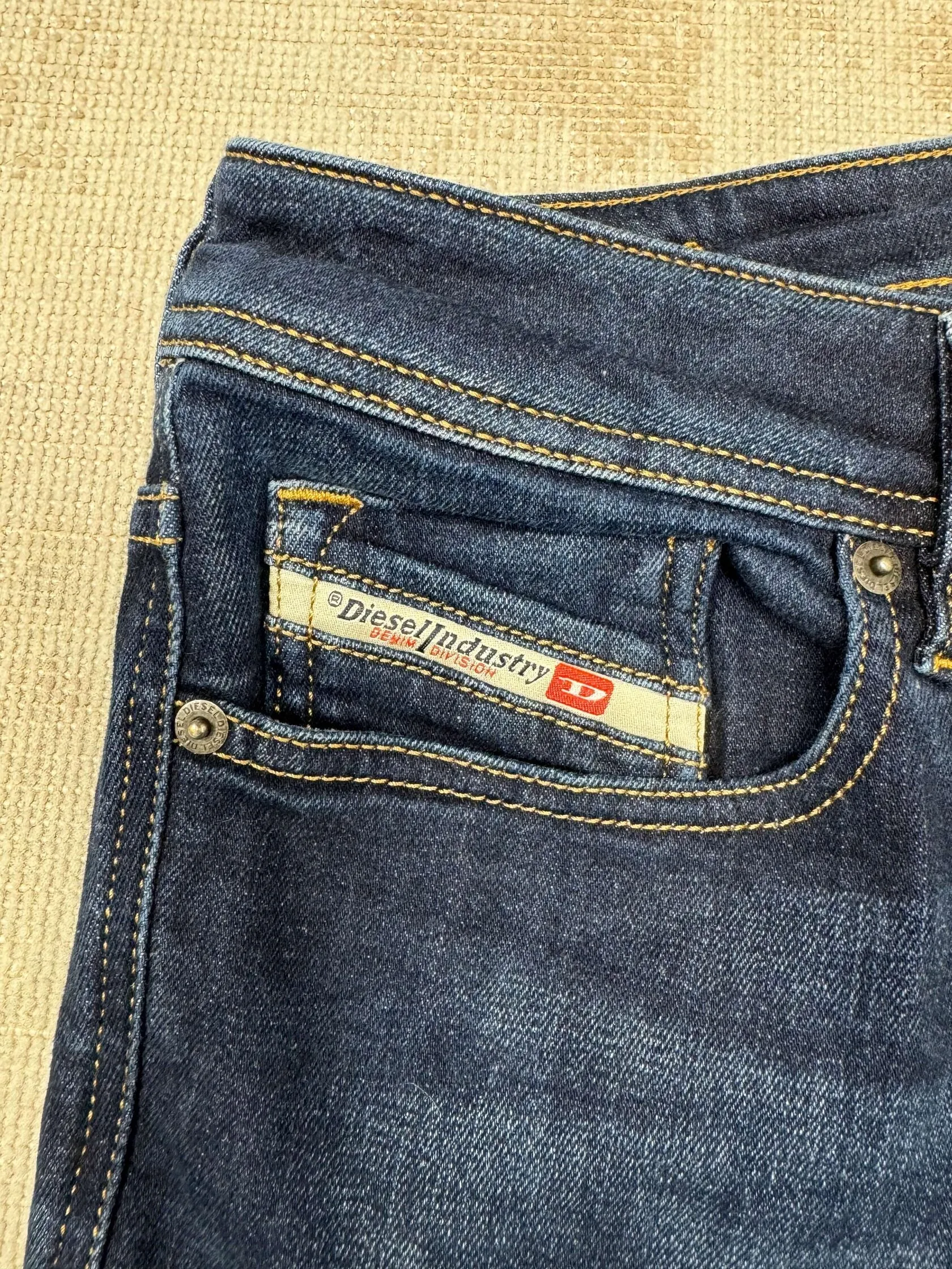 Diesel Sleenker Jeans - Dark Blue