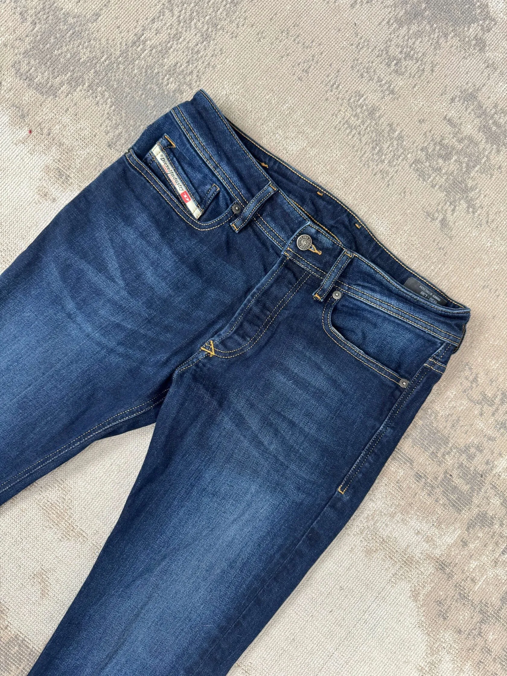 Diesel Sleenker Jeans - Dark Blue