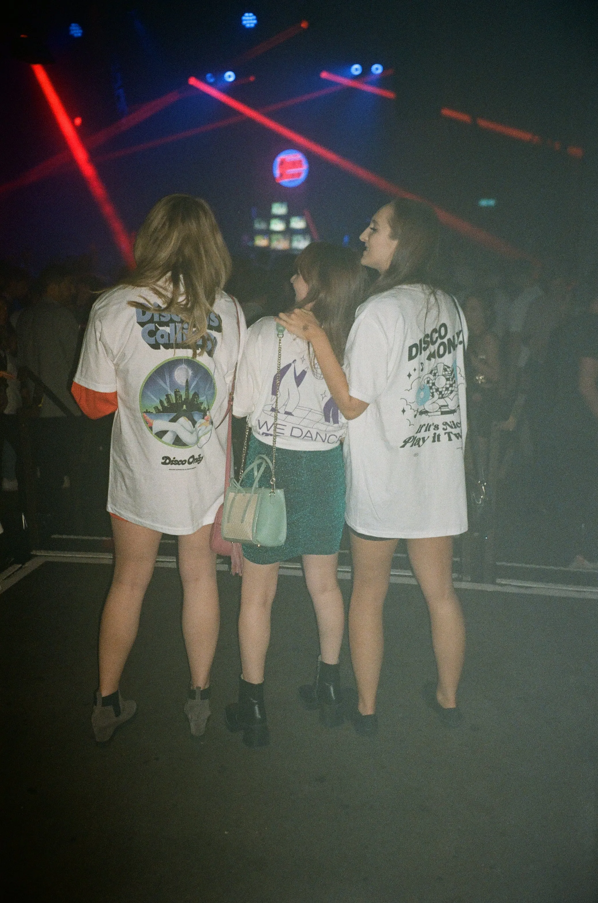 DISCO ONLY 'Disco Is Calling' Tee - White