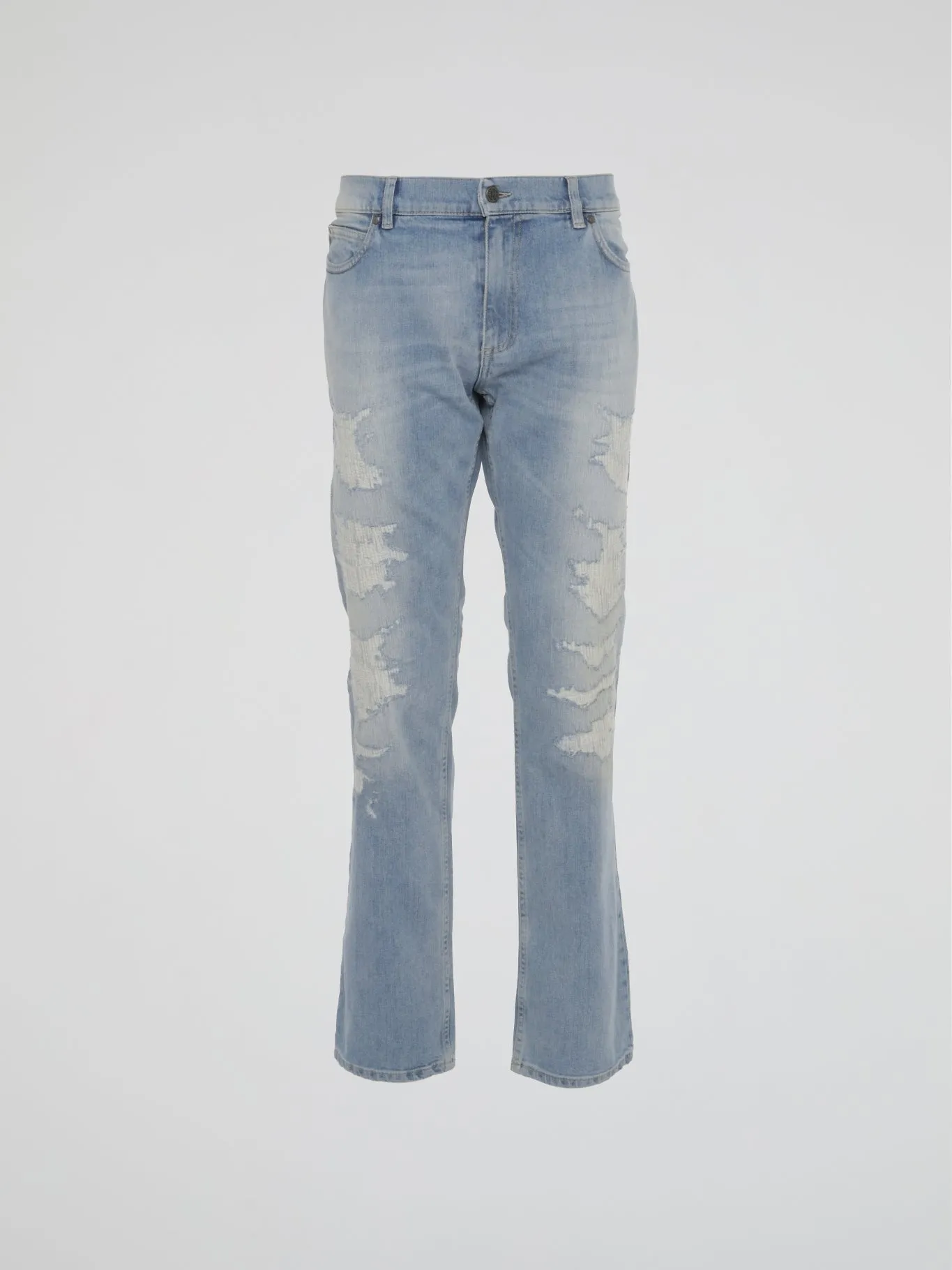 Distressed Denim Jeans