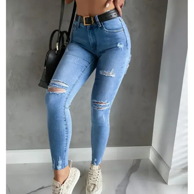 Distressed Diva High-Rise Jeans