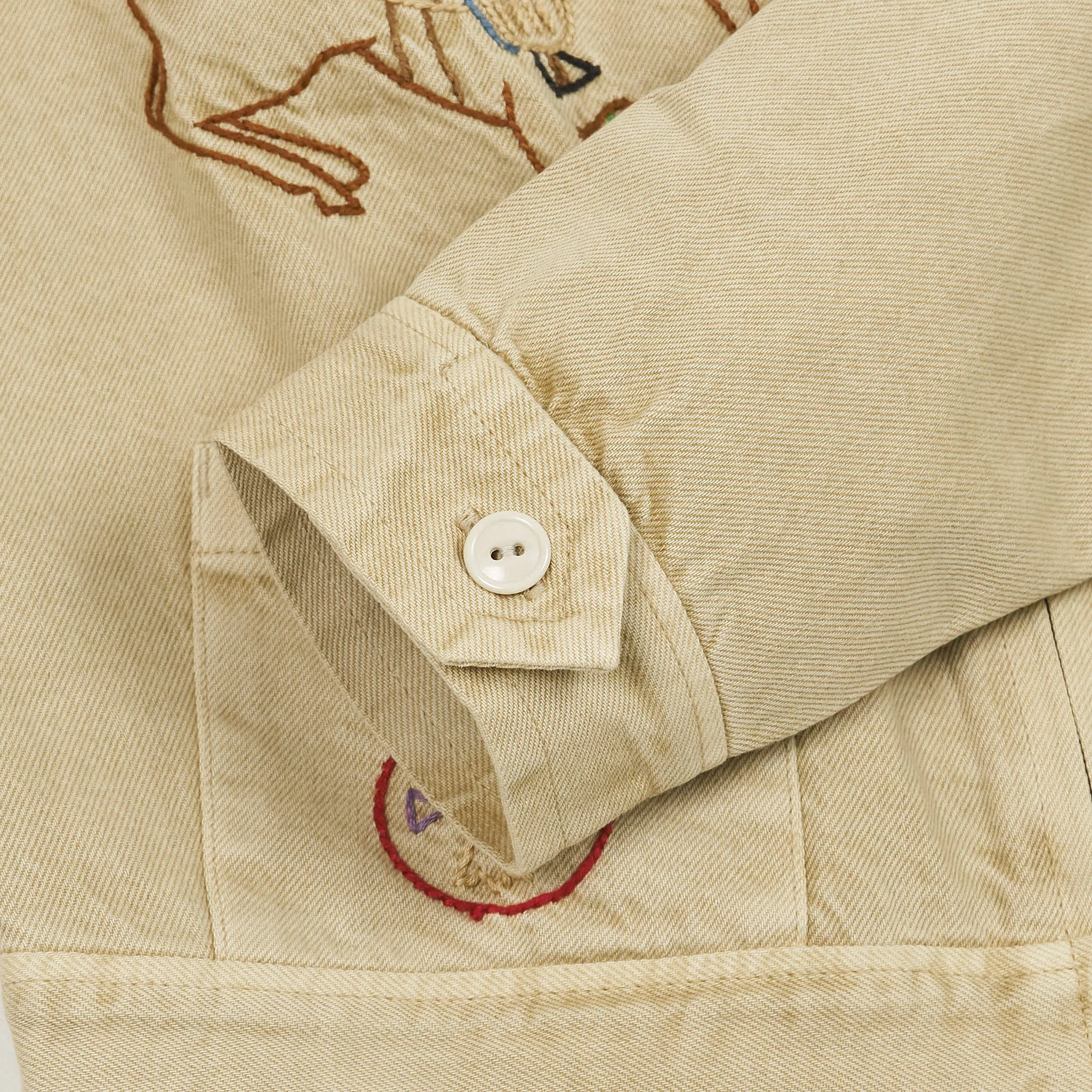 Double RL Ladies Hand Embroidered Western Jacket