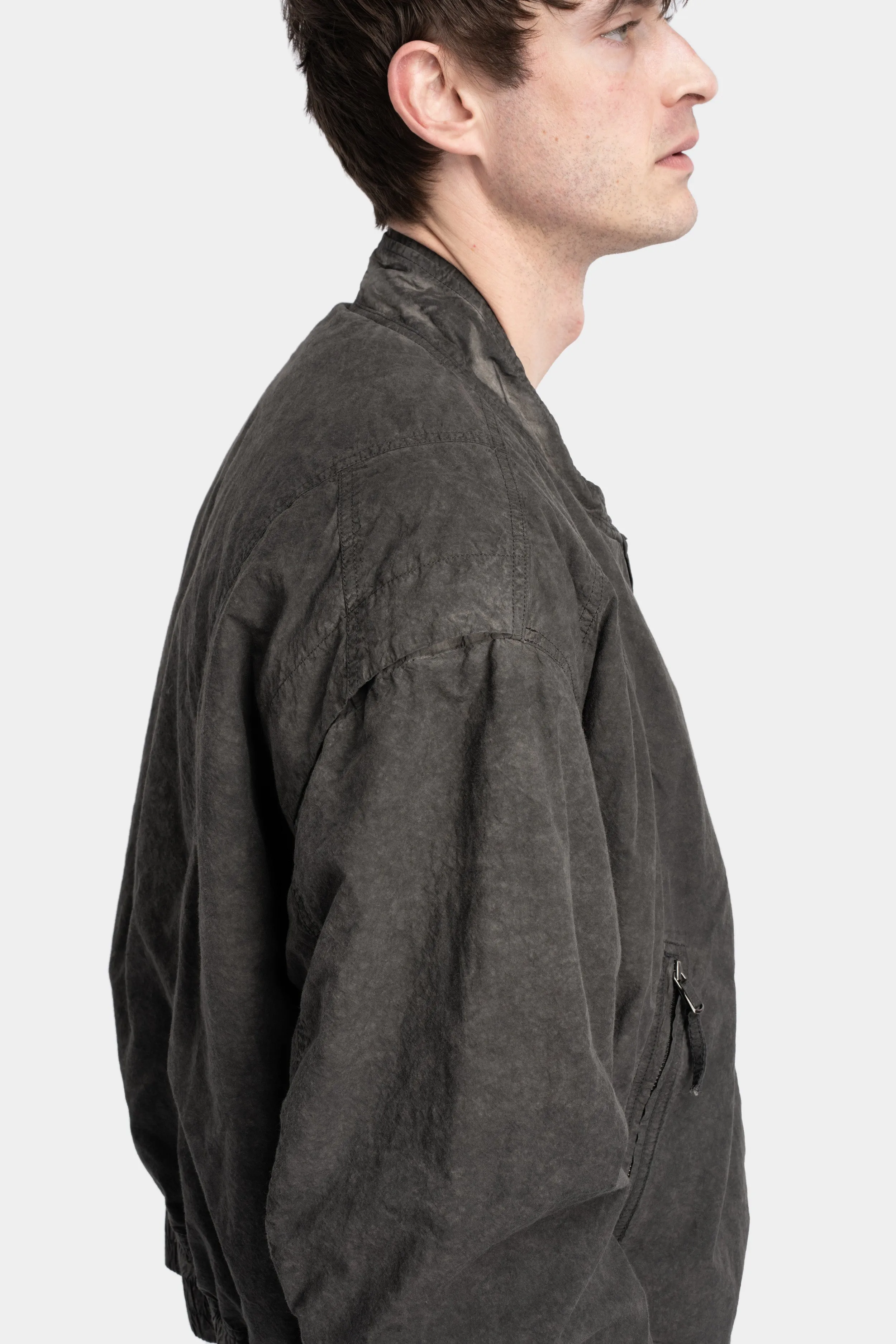 Double sleeve bomber jacket