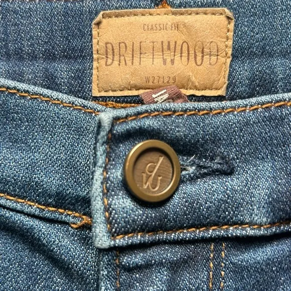 DRIFTWOOD Women’s Jackie Skinny Ankle Dark Wash Jeans- Size 27