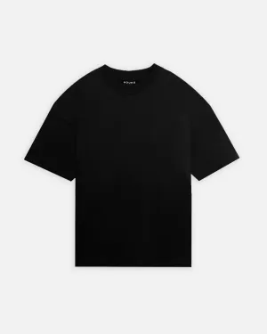 Drop Shoulder T-Shirt - Black