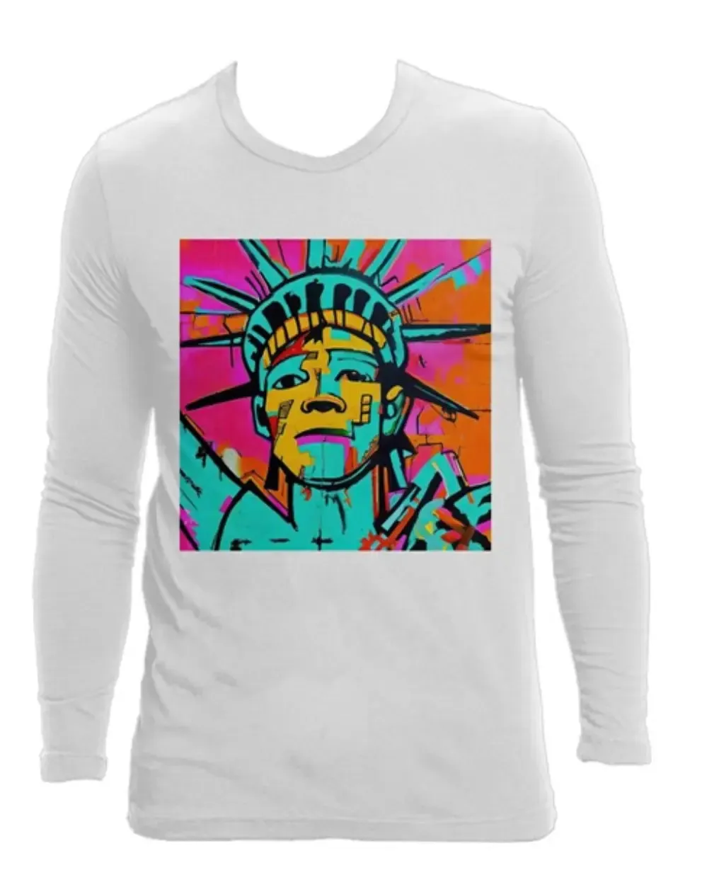Dystopian Liberty Long Sleeve T-Shirt