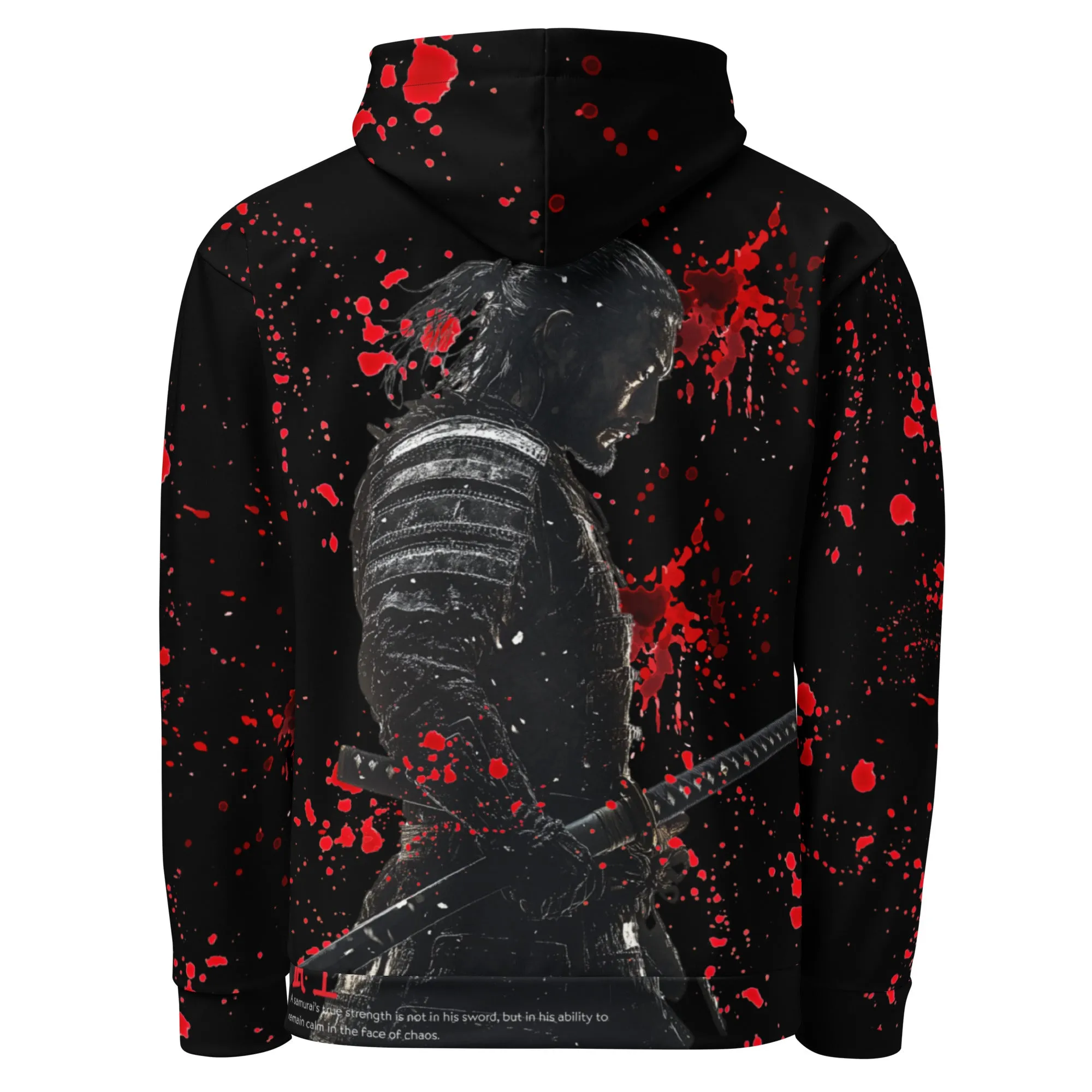 ECO FRIENDLY RECYCLED HOODIE SAMURAI'S JUSTICE