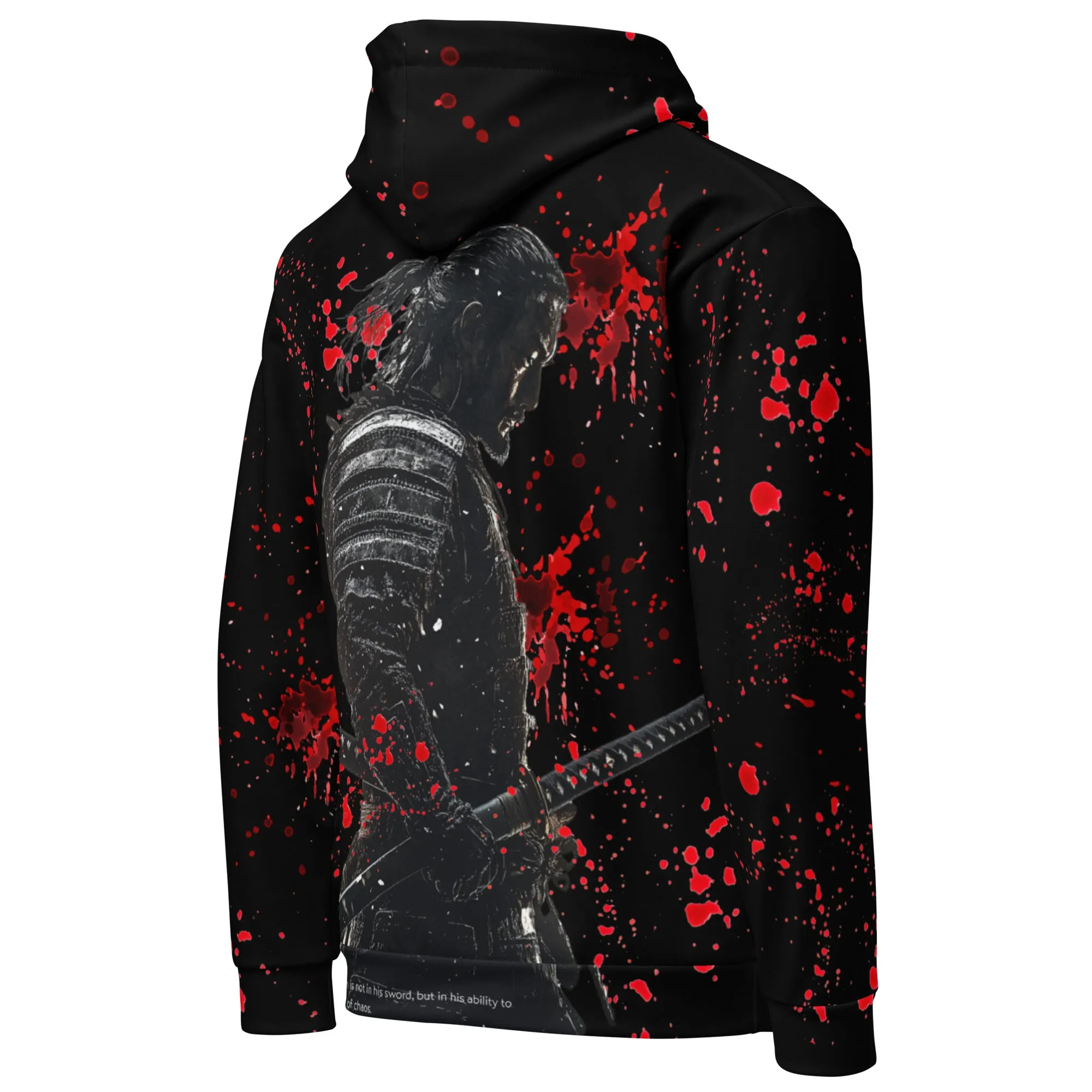 ECO FRIENDLY RECYCLED HOODIE SAMURAI'S JUSTICE