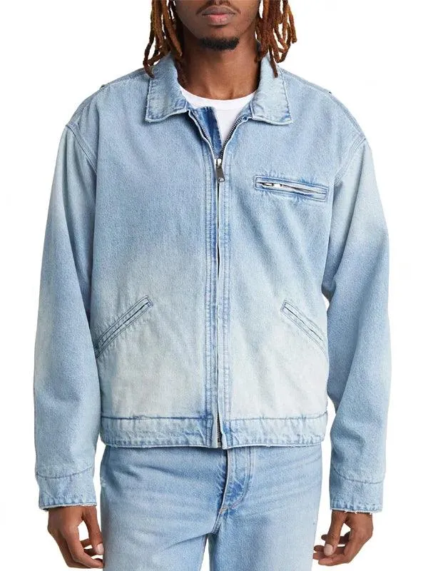 Elwood Petrol Denim Jacket