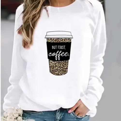 Ember - cotton jumper with graphic prints