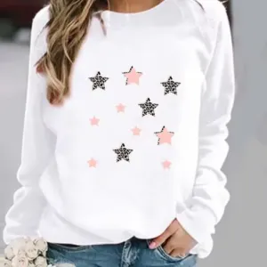 Ember - cotton jumper with graphic prints