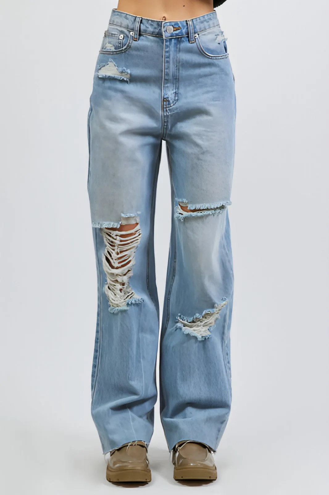 End Game Ultra Distressed Jeans