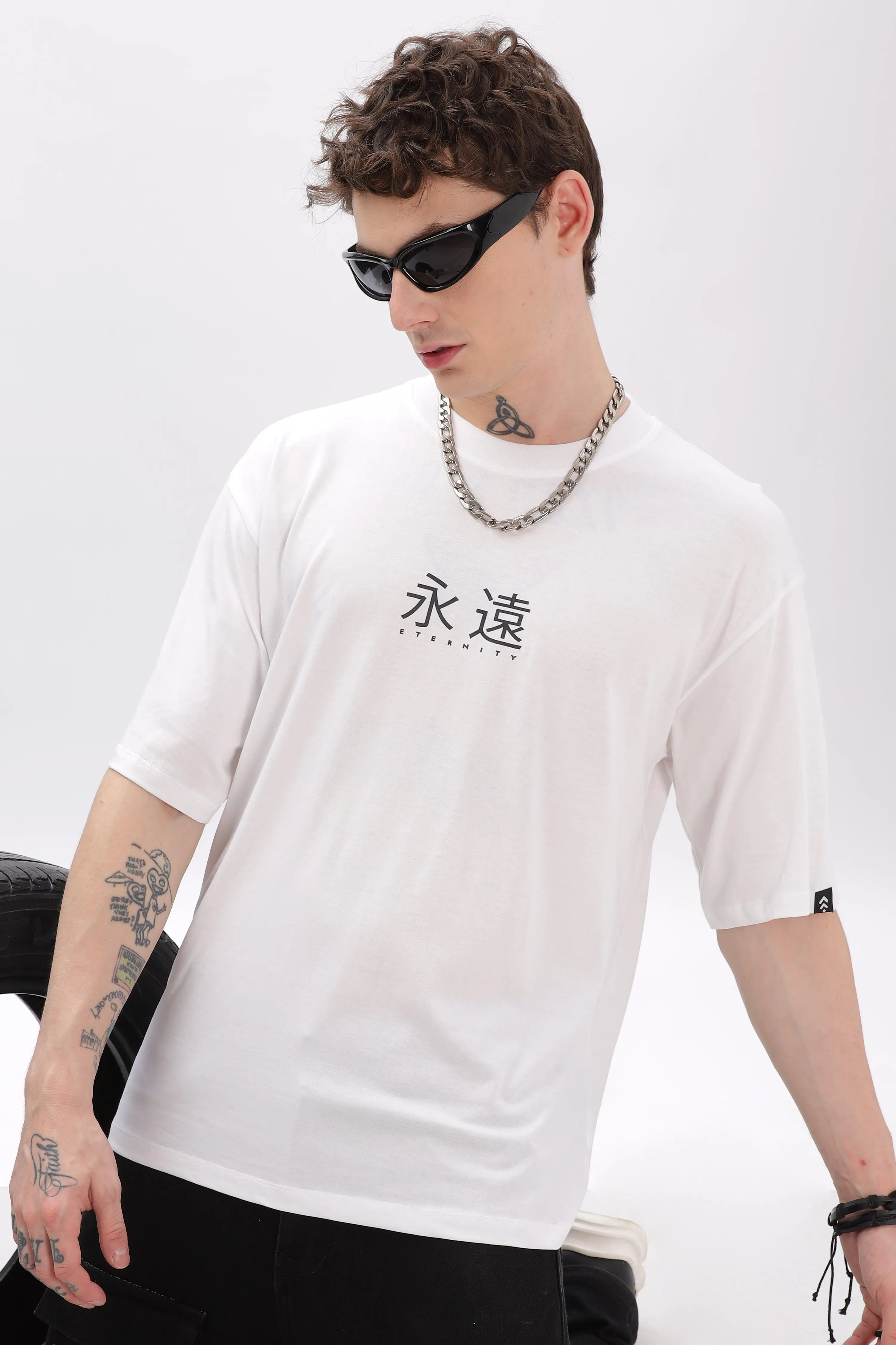 Eternity White Oversized T-shirt
