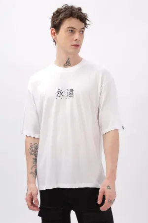 Eternity White Oversized T-shirt